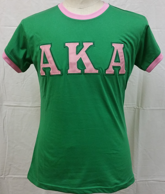 AKA Green Ringer Tee - BD